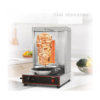 Máquina Shawarma Gas 5400 Comercial Profissional Custom Gas Doner Kebab Machine