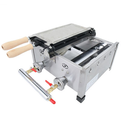 Máquina de fazer Taiyaki 6 PCS Peixe Taiyaki Tipo de gás líquido Peixe Waffle Maker 470x380x210mm