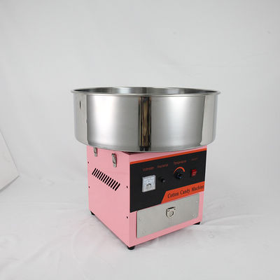 Máquina de fabricação de doces de algodão doce de fio de açúcar elétrico com tamanho da bacia Dia520*H170mm