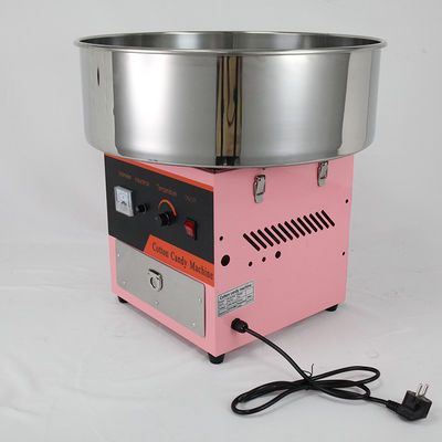 Máquina de fabricação de doces de algodão doce de fio de açúcar elétrico com tamanho da bacia Dia520*H170mm
