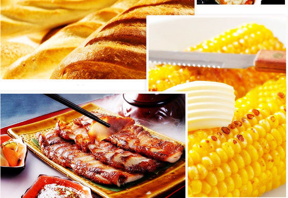 Elevador ajustável Salamandra Grill Equipamento elétrico de restaurante comercial 600*480*530mm