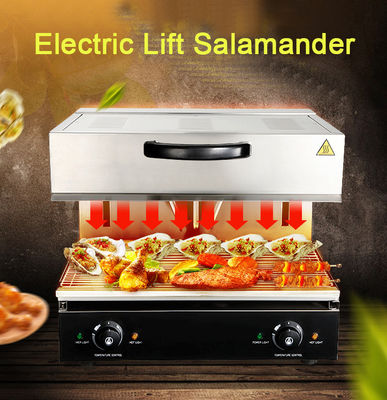 Aço inoxidável TES-800K Forno de pizza elétrico Grill de torradeira de frango
