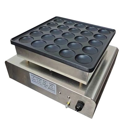 Mini Waffle Maker elétrico sem aderência de 25 buracos para deliciosas panquecas e muffins