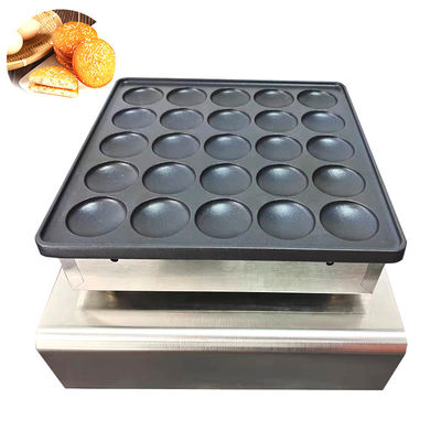 Mini Waffle Maker elétrico sem aderência de 25 buracos para deliciosas panquecas e muffins