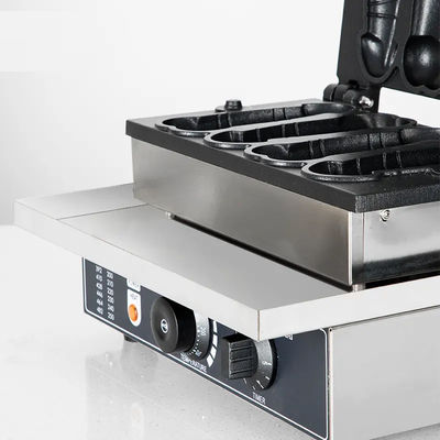 Grelhar e Panini Prensa Placas Mini Taiwan Penis Waffle Maker para Máquina de Snack Food