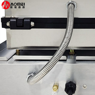 6 em 1 Commercial Electric Stick Waflera Baker utensílios de cozinha Snack Hot Dog Waffle Machine 7.5 kg