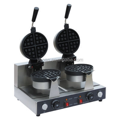 Máquina de fabricação de waffles para waffles e característica do temporizador