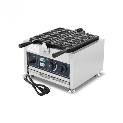 Conveniente fabricante comercial de waffle Taiyaki com painel digital e controle de temperatura