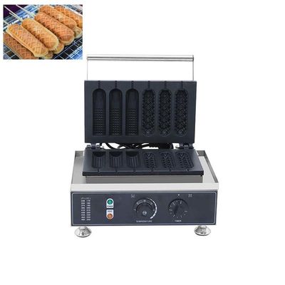 Máquina de fazer waffle de cachorro-quente para uso doméstico Waffle Corn Dog Machine AM-216 com grande capacidade