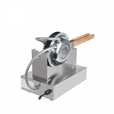 Máquina de fazer waffles em forma de cone em forma de coração para máquina de lanches