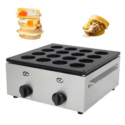 Restaurante Red Bean Cake Maker Máquina de Grelha a Gás com Alto Desempenho de Produtividade