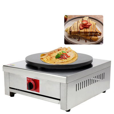 Home Commercial 40cm Gás Roti Crepe Maker Roteador Crepe Maker máquina de panquecas