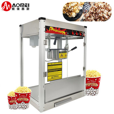 Máquina de produção de pipoca elétrica de grande capacidade para cinema e shoppings em casa
