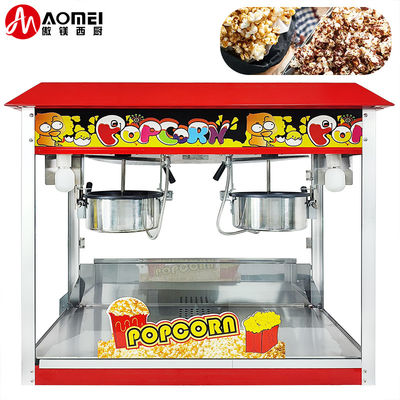 Baixo nível de ruído Máquina automática de fazer pipoca doce 860*420*740mm