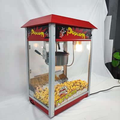 1400 Máquina Elétrica de Snack Máquina de Fabricação de Pipocas de Pot sem aderência com vidro transparente