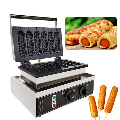 TCB-6 Fabricante de Waffle Elétrico Comercial com Função de Rede Automática
