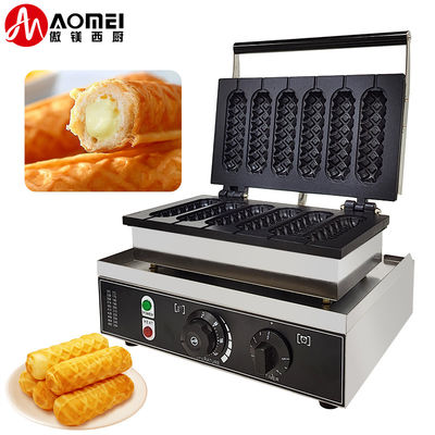 TCB-6 Fabricante de Waffle Elétrico Comercial com Função de Rede Automática