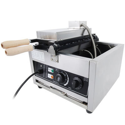 1800W Eletrônico Não-aderente Plate Waffle Maker para Ovo Forma Pão Fonte de energia Elétrica