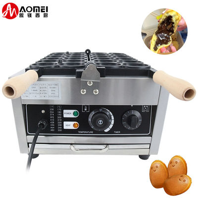 Máquina de Waffle Anti-aderente Elétrica Comercial 12pcs Coréia Ovos Pan Para Casa