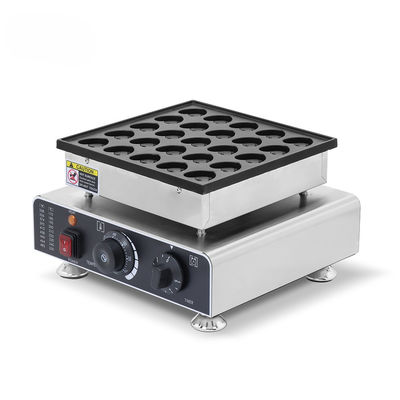 Máquina de fabricação de waffles comercial de 110V com faixa de temperatura de 50-300C e design compacto