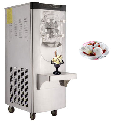 Longa vida útil 30-36L/H Commercial Hard Ice Cream Maker Italian Ice Batch Freezer