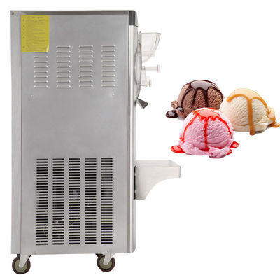 Longa vida útil 30-36L/H Commercial Hard Ice Cream Maker Italian Ice Batch Freezer