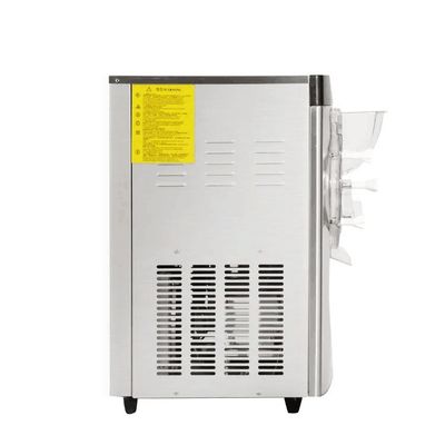 1.25HP Compressor 10-14L/H Output Grande cilindro Hard Ice Cream Maker para comercial