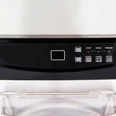 1.25HP Compressor 10-14L/H Output Grande cilindro Hard Ice Cream Maker para comercial
