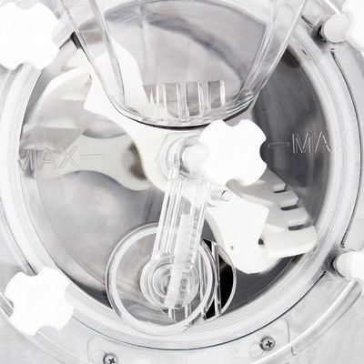 1.25HP Compressor 10-14L/H Output Grande cilindro Hard Ice Cream Maker para comercial