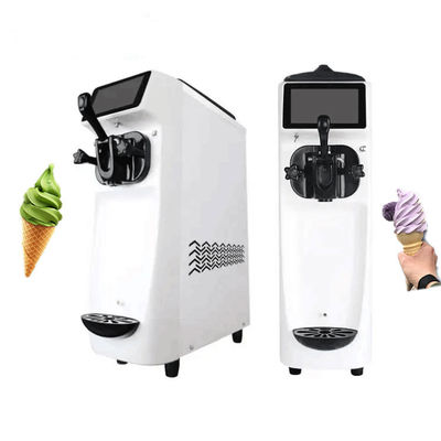 Máquina de sorvete suave de aço inoxidável para aplicações comerciais de restauração