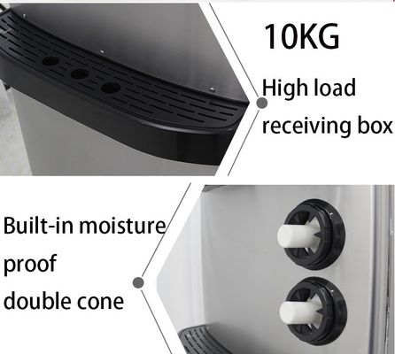 Máquina de sorvetes comercial de 3 sabores com capacidade de 36-42 L/h