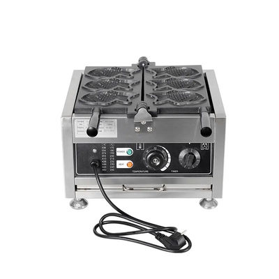 Atualize a sua cozinha máquina de fazer waffles de peixe taiyaki japonês