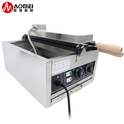 Fabricante de waffles de peixe de aço inoxidável com placas intercambiáveis Grilling/Panini Press