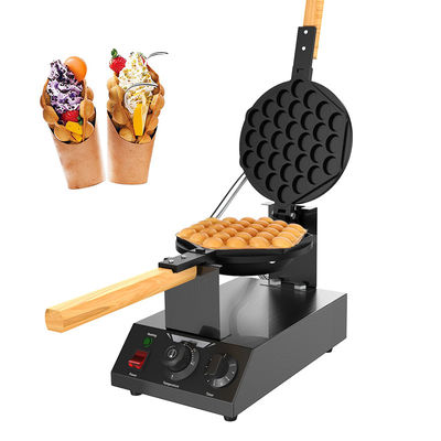 Máquina de lanches comercial Máquina elétrica de bolo de ovo Pancake Puff Maker máquina de sementes Waffle Maker