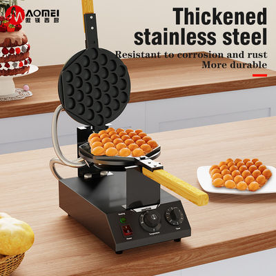 Máquina de lanches comercial Máquina elétrica de bolo de ovo Pancake Puff Maker máquina de sementes Waffle Maker