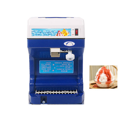 Máquina de trituração de gelo elétrica comercial semiautomática com material plástico ABS