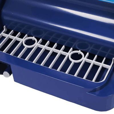 Máquina de trituração de gelo elétrica comercial semiautomática com material plástico ABS