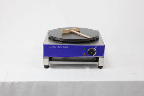 Máquina de processamento de alimentos Máquina de fabricação de crêpes eléctricos industriais Máquina de fabricação de crêpes rotativa