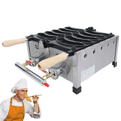 2024 Ano Design de Moda Lpg Ng Gas Elétrico Long Waffle Maker Banana Shape Stick
