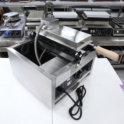 Outras máquinas de lanches Fabricante de waffles elétricos de forma de banana comercial 370*365*260mm