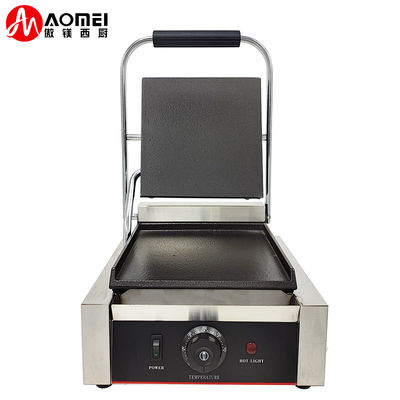 Grill Elétrico Panini Grill Sandwich Maker Grill Máquina de contato 1800W Fácil de limpar