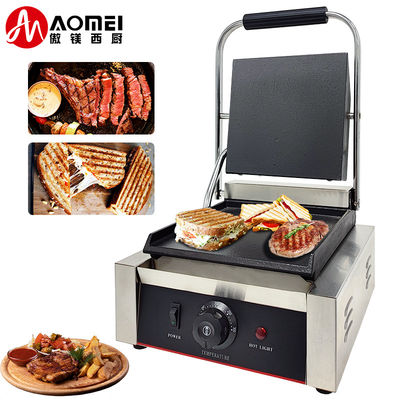 Grill Elétrico Panini Grill Sandwich Maker Grill Máquina de contato 1800W Fácil de limpar