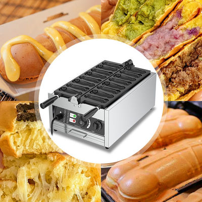 Commercial não pegajoso 8 Pcs Eletrônico Penis Waffle Maker com faixa de temperatura de 50-300C