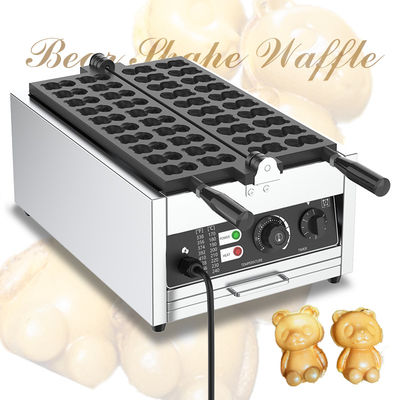 2024 Ano Voltagem 220v 20 Pcs Ferro Fundido Mini Urso em forma de Taiyaki Waffle Maker Machine