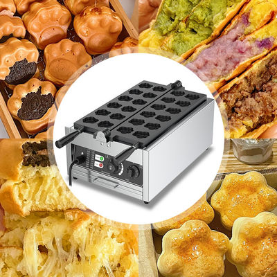 Fabricante de Waffles em forma de animal 12 Pcs 375*630*250mm Faixa de temperatura 50-300C