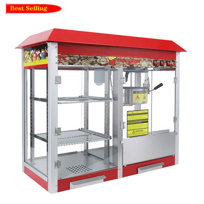 Máquina automática de pipoca com visor de aquecedor de alimentos e tamanho do pote interno Dia190 * H60mm