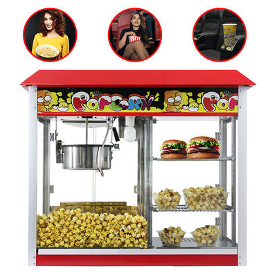Máquina automática de pipoca com visor de aquecedor de alimentos e tamanho do pote interno Dia190 * H60mm