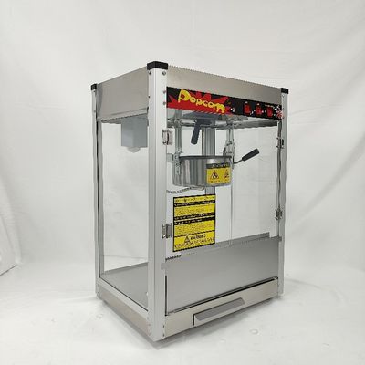 15.5KG Máquina automática de pipocas Comercial Pot Interior Tamanho Dia190*H60mm