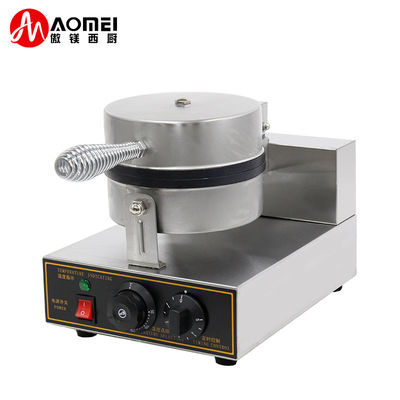 Máquina de fabricação de waffles antiaderente Belgain 250 * 350 * 260mm Tamanho do molde para eficiência