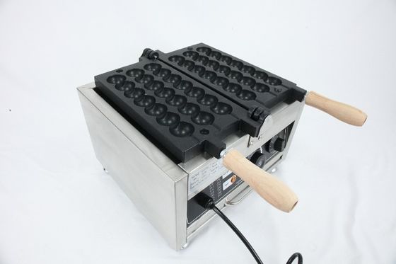 AM-C121 Fabricante de Waffles Elétricos Comerciais Antiaderentes para Moldes Tamanho de 1 buraco 40*35*20mm